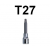 Bit TORX T27 x 100mm z nasadką 1/2'' S07H4327 Jonnesway