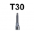 Bit TORX T30 x 100mm z nasadką 1/2'' S07H4330 Jonnesway