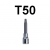 Bit TORX T50 x 100mm z nasadką 1/2'' S07H4350 Jonnesway