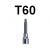 Bit TORX T60 x 100mm z nasadką 1/2'' S07H4360 Jonnesway