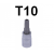 Bit TORX z otworem T10 x 58mm z nasadką 1/4'' S08H210 Jonnesway