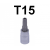 Bit TORX z otworem T15 x 58mm z nasadką 1/4'' S08H215 Jonnesway