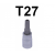 Bit TORX z otworem T27 x 58mm z nasadką 1/4'' S08H227 Jonnesway