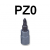 Bit krzyżakowy PZ0 x 37mm z nasadką 1/4'' S12H200 Jonnesway