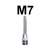Bit SPLINE M7 x 100mm z nasadką 1/2'' S64H4207 Jonnesway