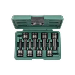 Zestaw bitów udarowych TORX z nasadką 1/2'' S06A408S Jonnesway